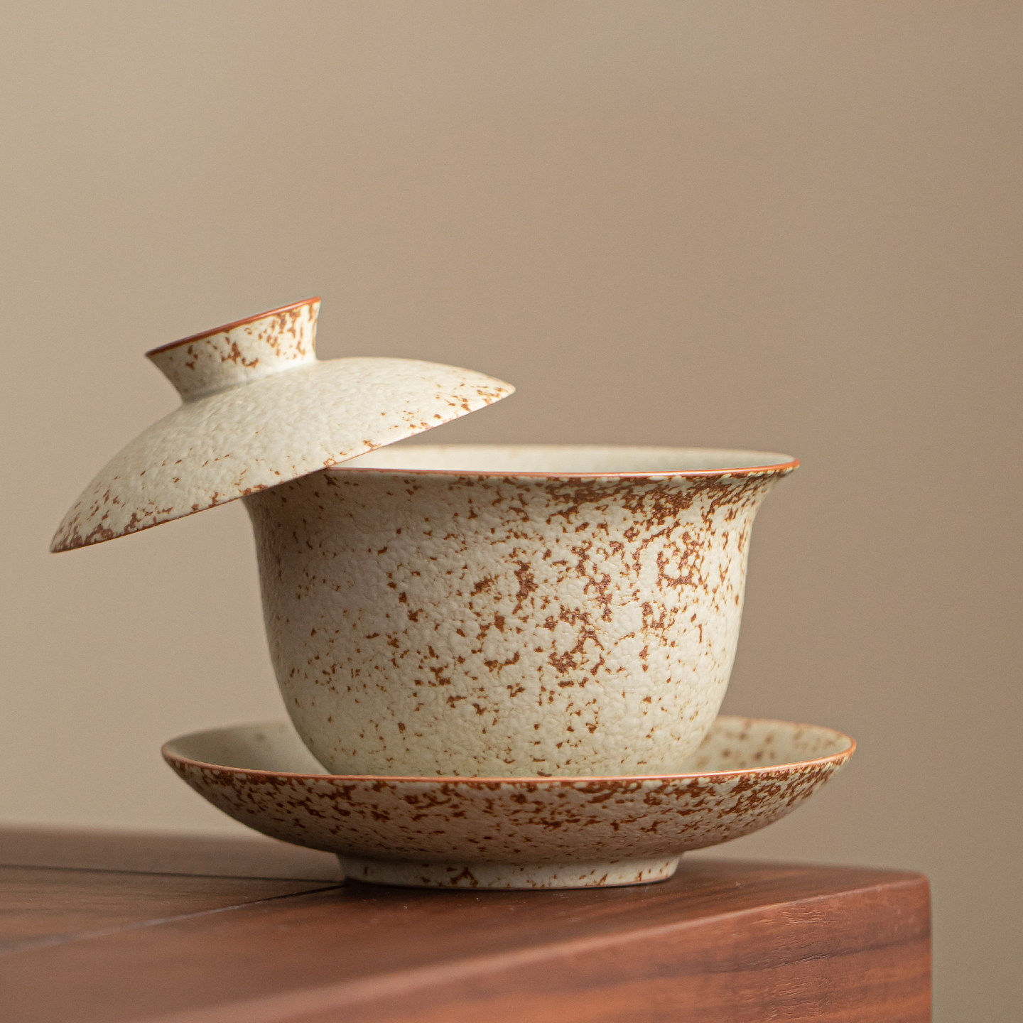 Home Decor In - Firestone Red 3-in-1 Gaiwan Large Retro
