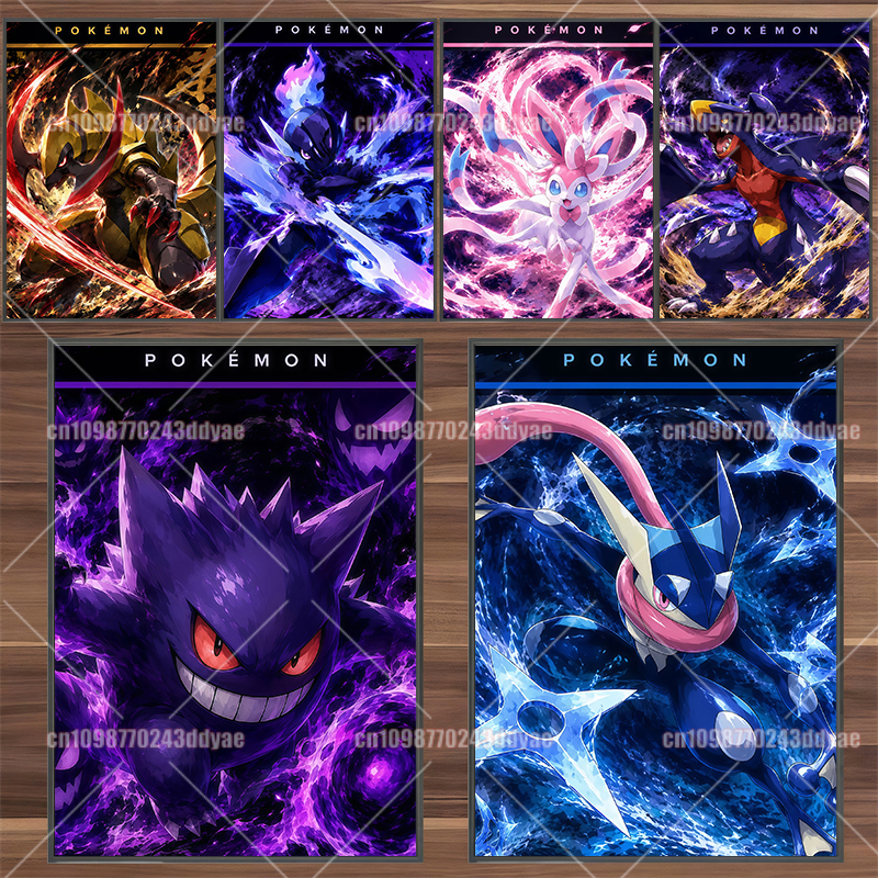 Home Decor Painting - Anime Pokemon Character Original Painting Dark