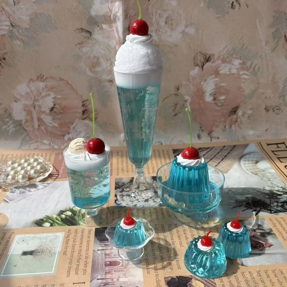 Home Decor Korea - Retro soda fruit Ornaments Japanese props