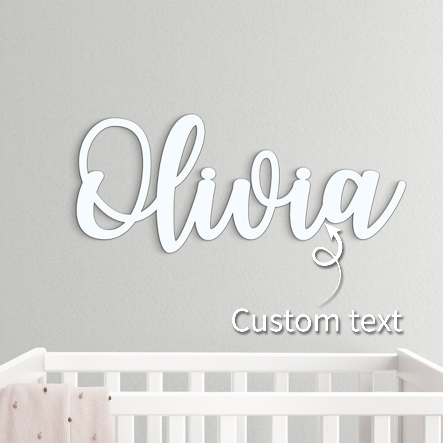 Home Decor Names - 1pc Custom Wooden Name Sign,Customized Gifts,Decorative