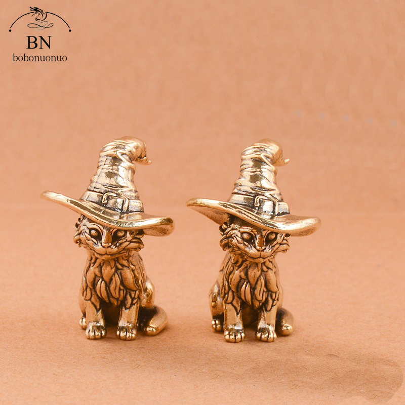 Home Decor Korea - Cute sorcerer Cat Small Statue Creative