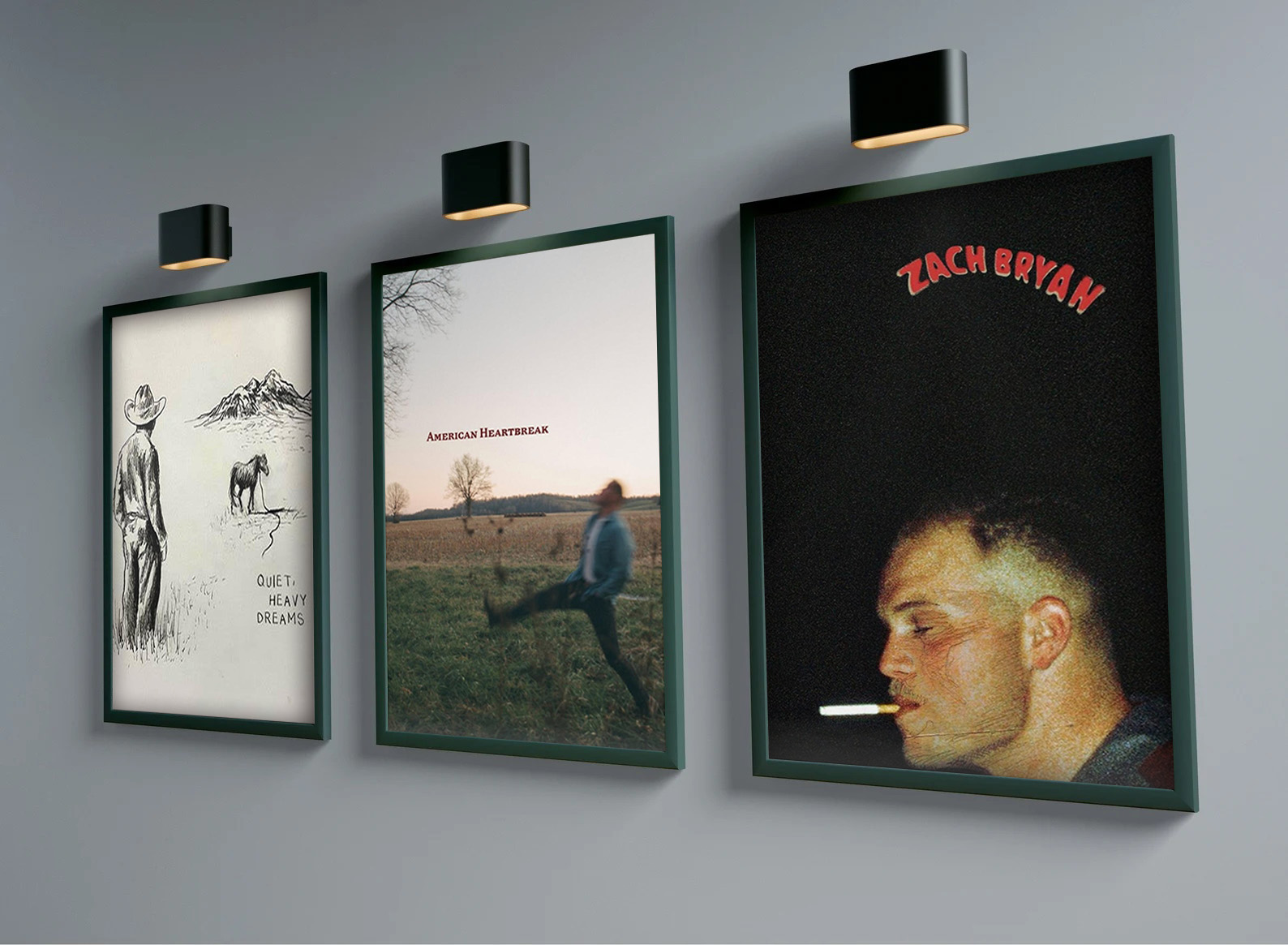 Home Decor Za - Pop Singer Zach Bryan Poster Aesthetic