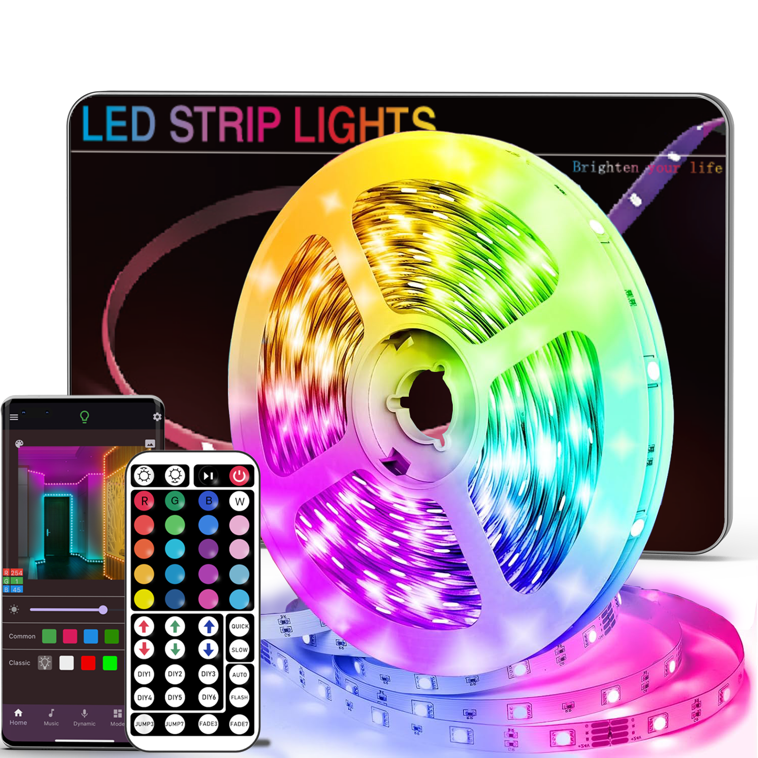 Home Decor App - HBOWMDJIA 16-100 Feet USB Lights With