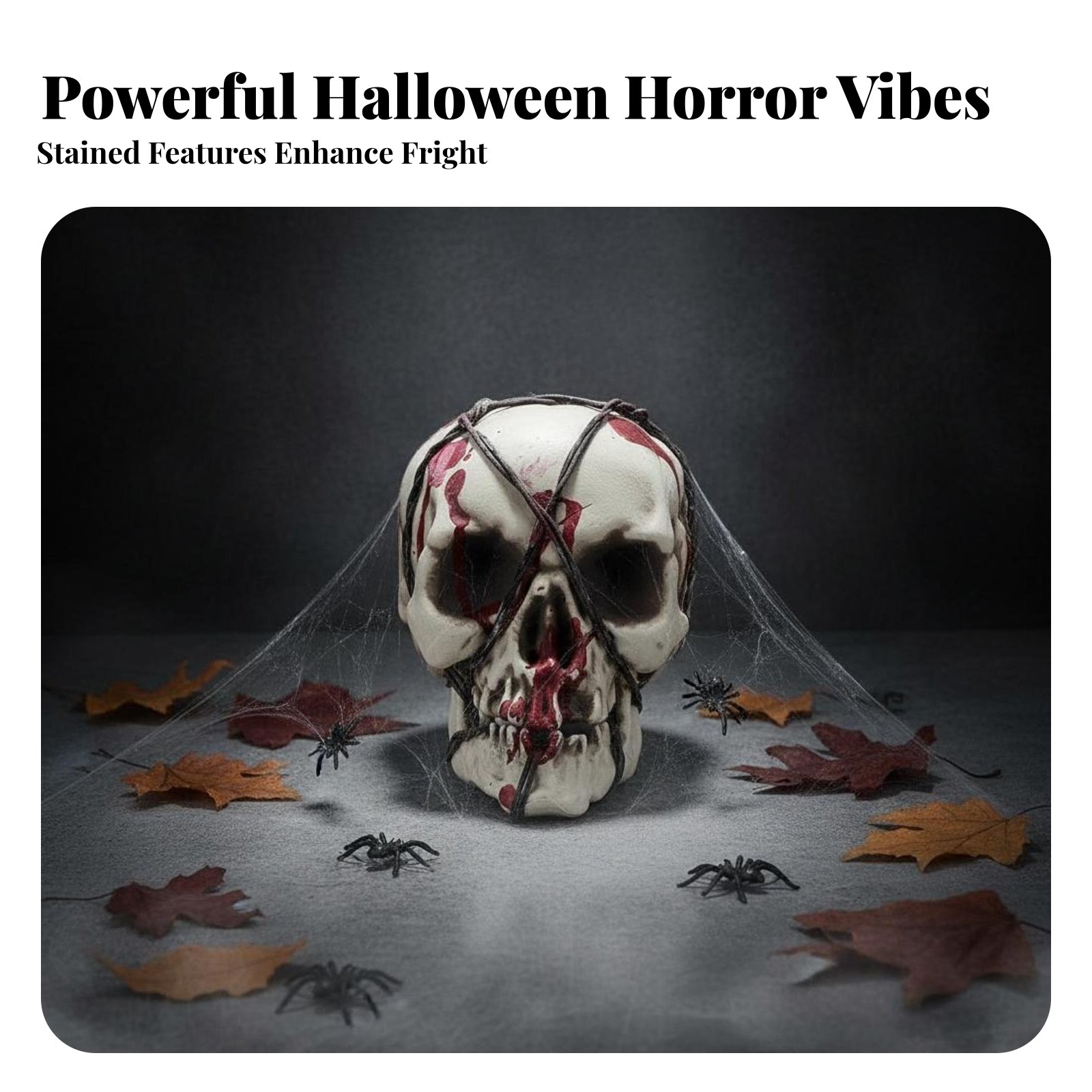 Home Decor In - Realistic Skull Model Horror Theme Halloween
