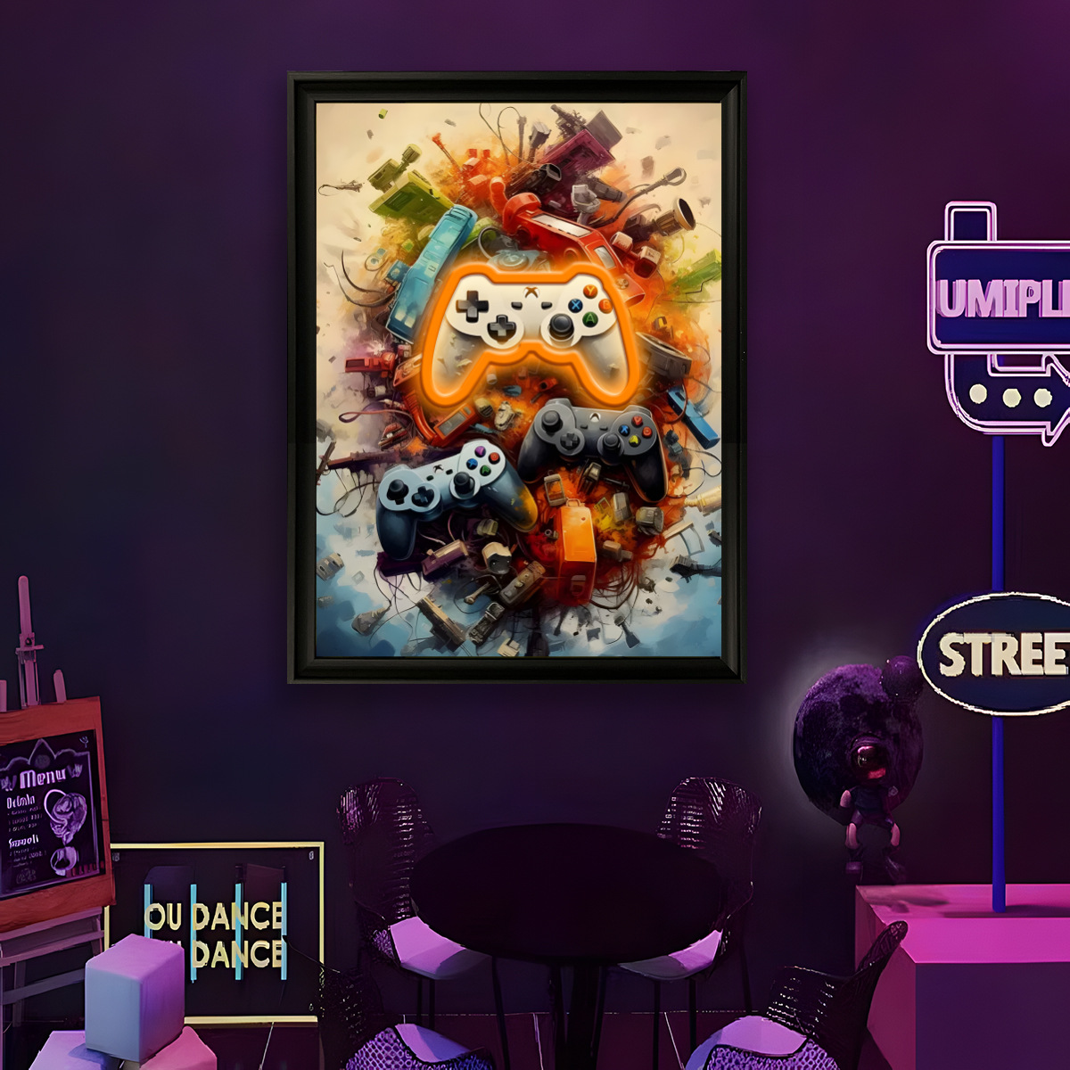 USB Powered LED Neon Light Fun - Home Decor Painting reseña y precio