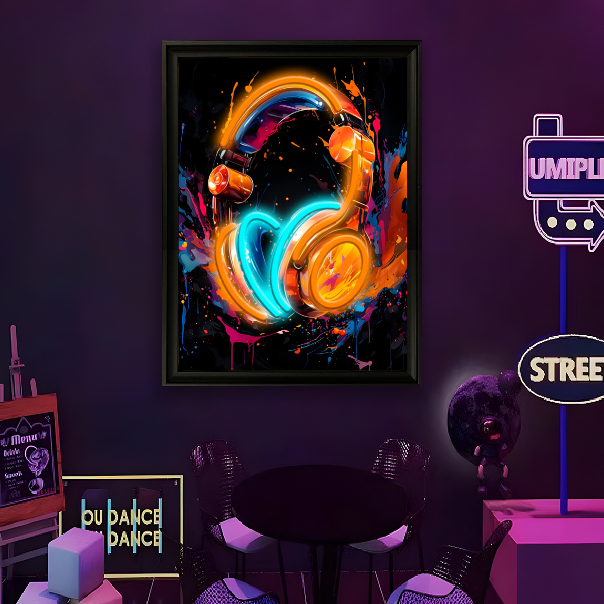 USB Powered LED Neon Light Fun - Home Decor Painting reseña y precio