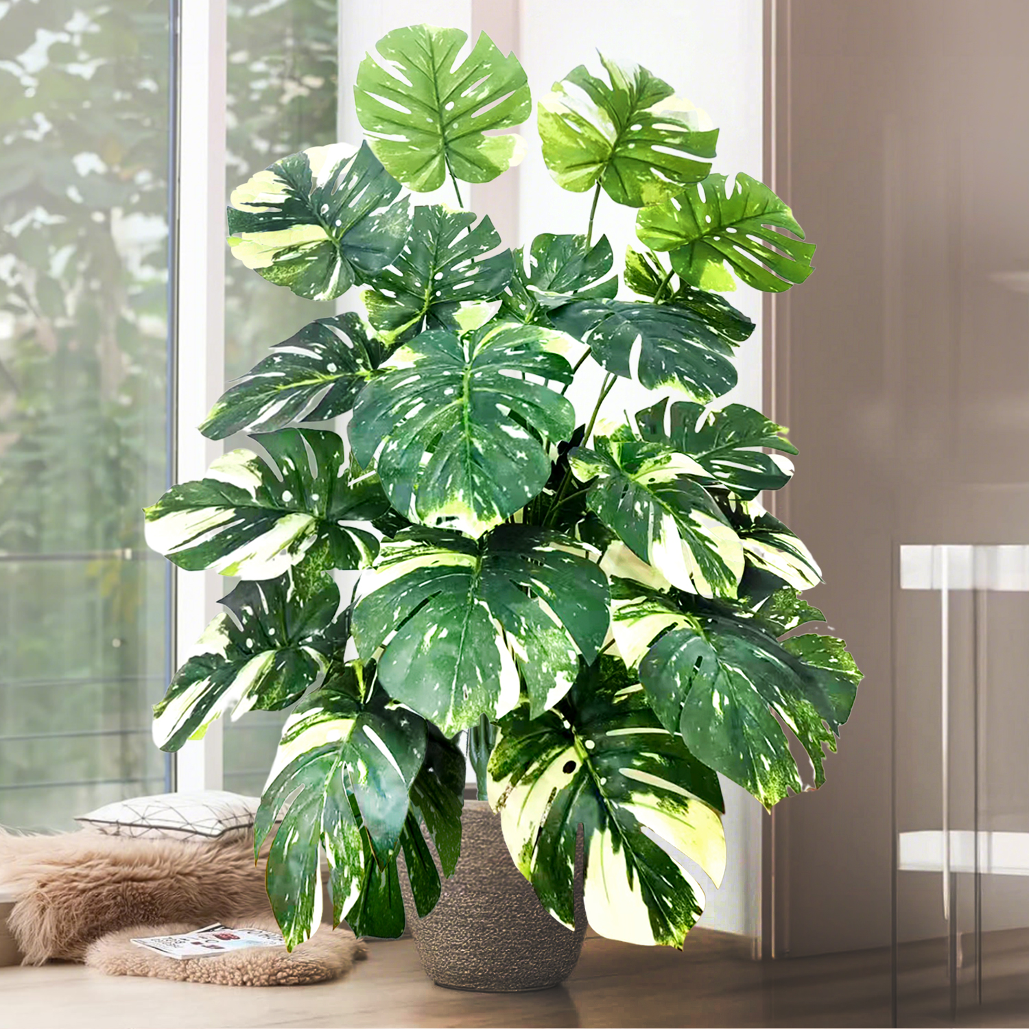 40-105cm /40.5in Artificial Mo - Victory Home Decor reseña y precio