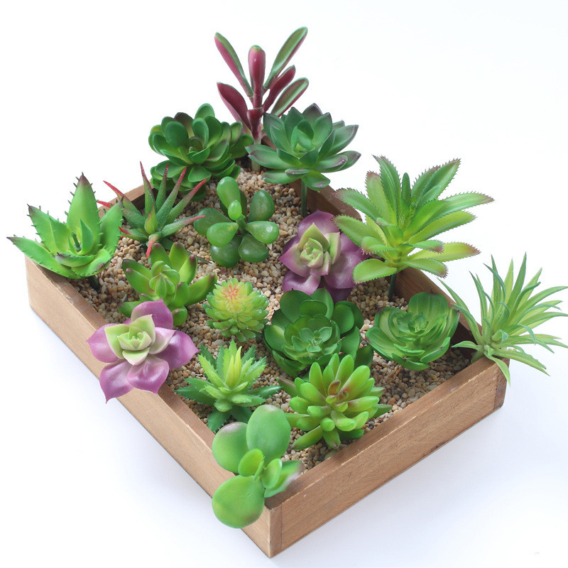 2021 Artificial Succulents Pla - Victory Home Decor reseña y precio