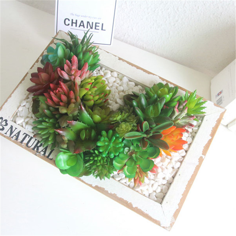 2021 Artificial Succulents Pla - Victory Home Decor reseña y precio