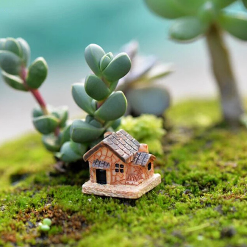 5Pcs Mini Doll House Stone Hou - Home Decor Za reseña y precio