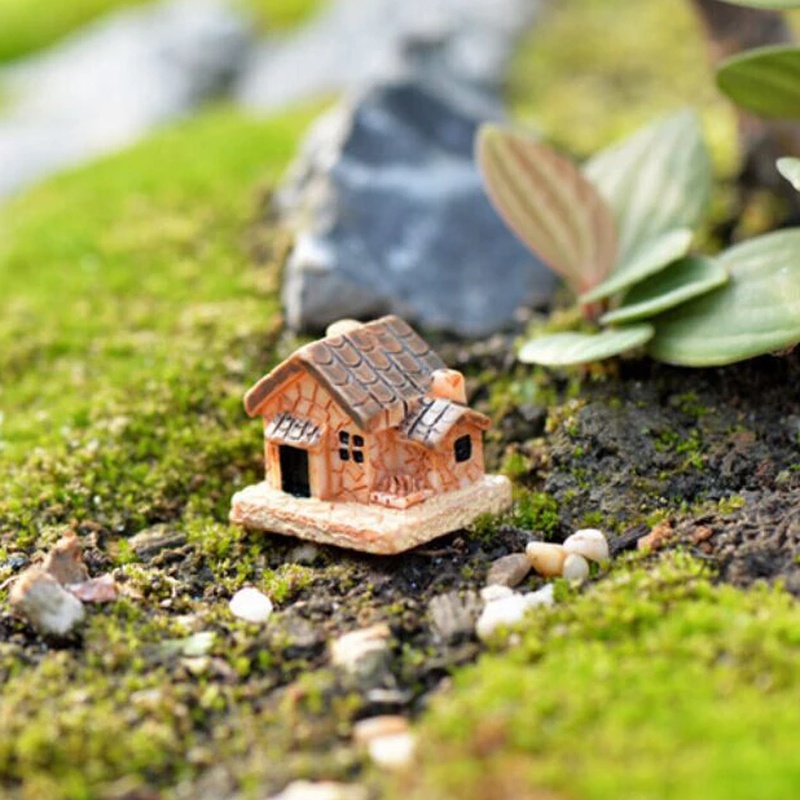 5Pcs Mini Doll House Stone Hou - Home Decor Za reseña y precio
