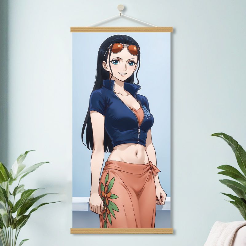 New One Piece Luffy Roronoa Zo - Home Decor Painting reseña y precio
