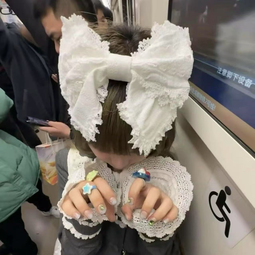 Y2K Lolita Lovely Lace Headban - Victory Home Decor reseña y precio