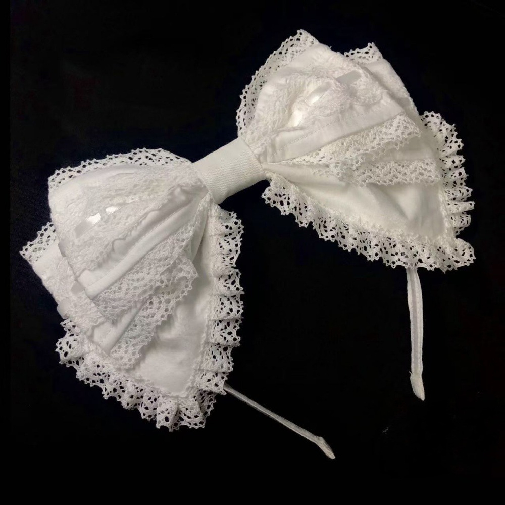 Y2K Lolita Lovely Lace Headban - Victory Home Decor reseña y precio