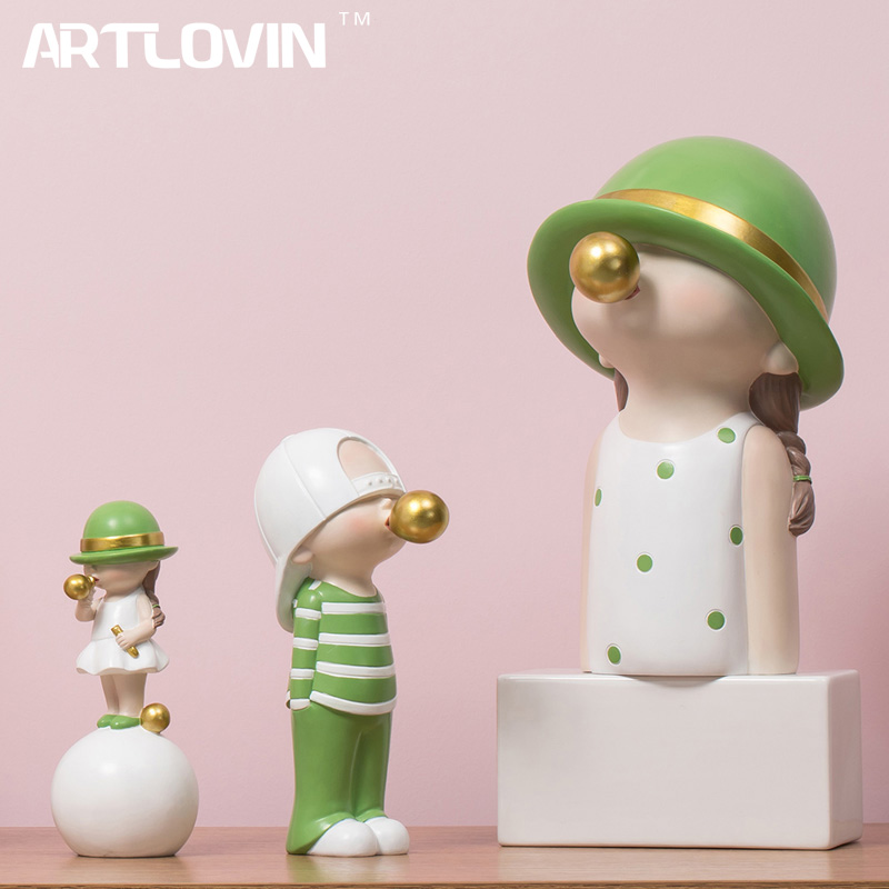 ARTLOVIN Nordic Style Characte - Home Decor Za reseña y precio