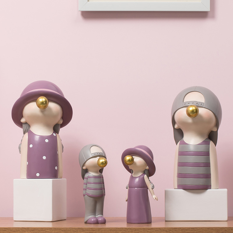 ARTLOVIN Nordic Style Characte - Home Decor Za reseña y precio