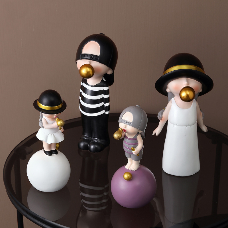 ARTLOVIN Nordic Style Characte - Home Decor Za reseña y precio