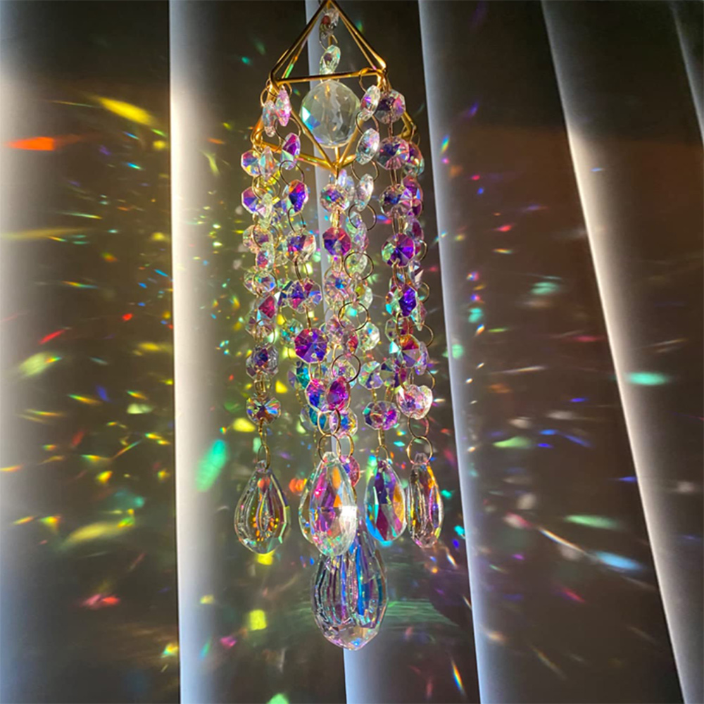 50CM Crystal Suncatcher Hangin - Crystal Sun Catcher reseña y precio
