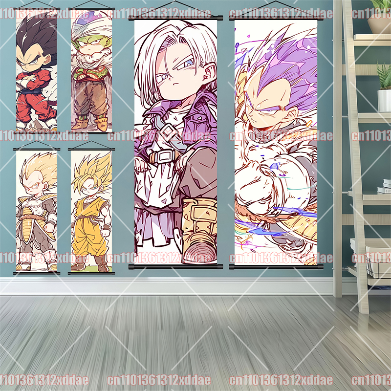 Dragon Ball Anime Scroll Paint - Canvas Painting reseña y precio