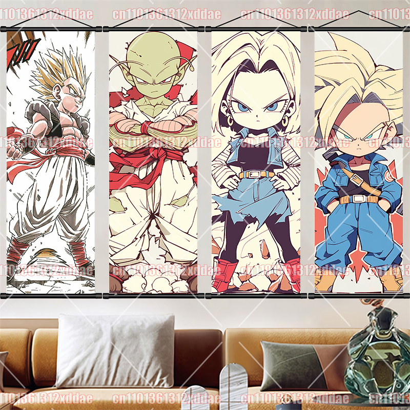 Dragon Ball Anime Scroll Paint - Canvas Painting reseña y precio