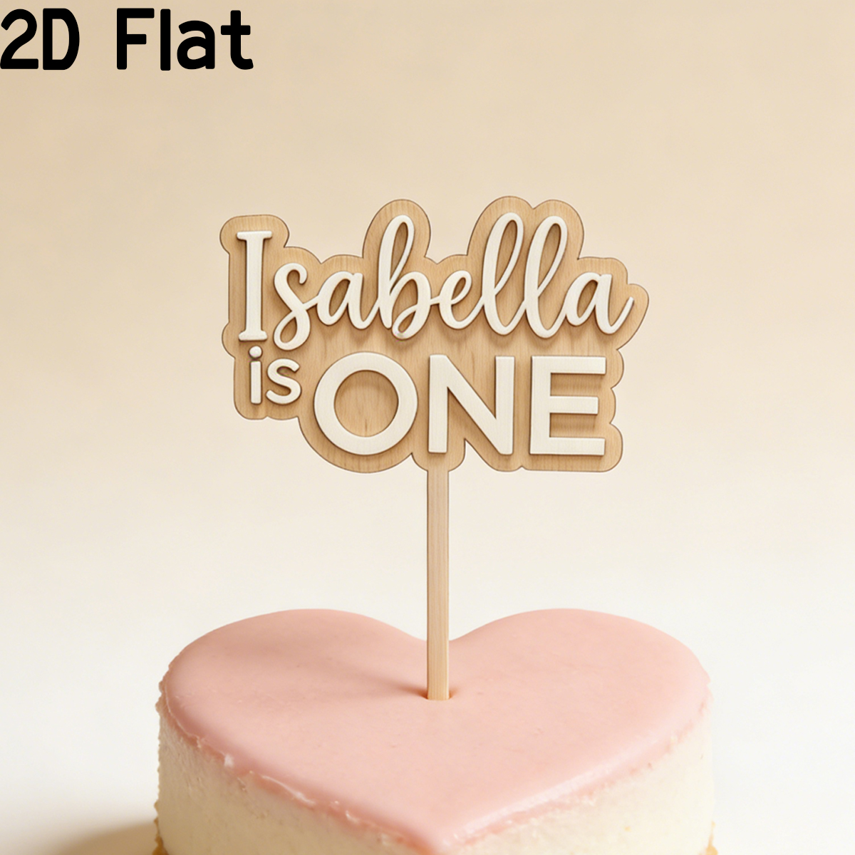 1pc Custom Name Wooden Acrylic - Home Decor Names reseña y precio