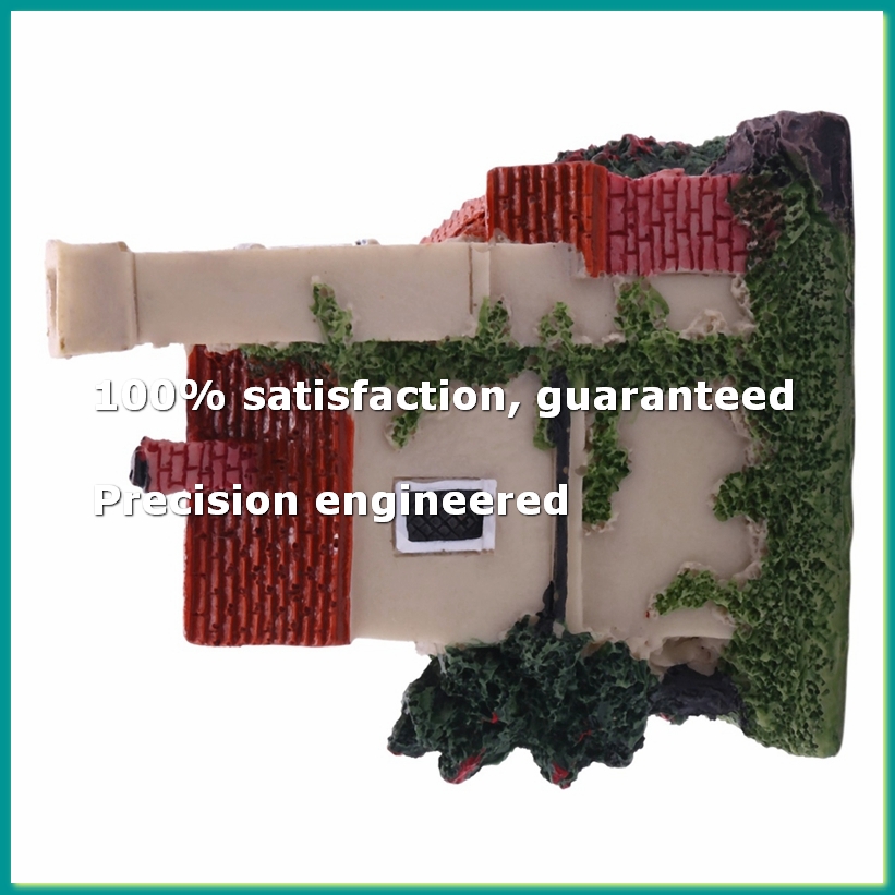 Cute Mini Resin House Miniatur - Home Decor Garden reseña y precio