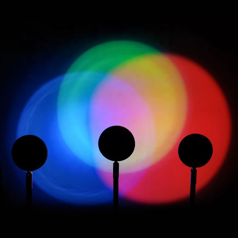 Smart LED Sunset Lamp Colorful - Home Decor App reseña y precio