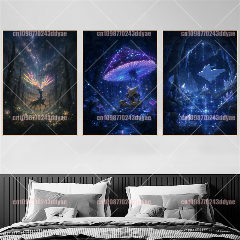 Anime Pokemon Character Origin - Home Decor Painting reseña y precio