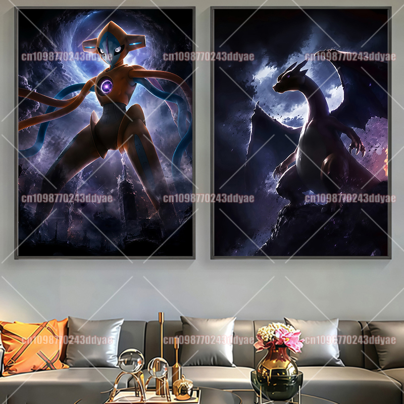 Anime Pokemon Character Origin - Home Decor Painting reseña y precio