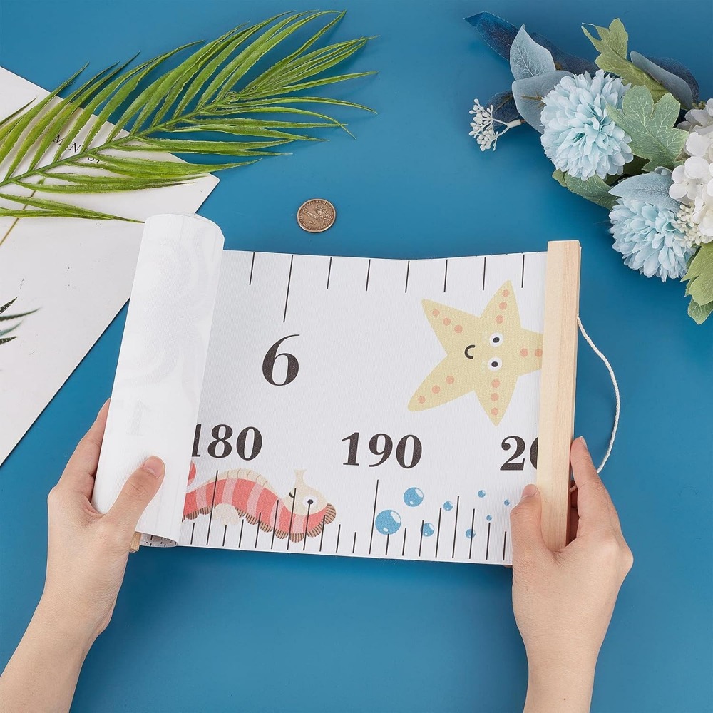Sea Animals Growth Chart Fabri - Home Decor Frames reseña y precio