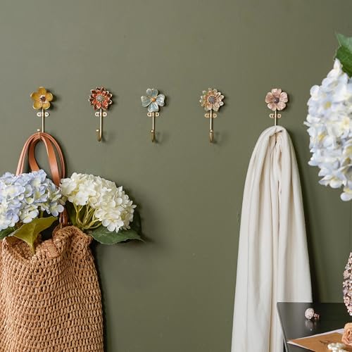 Five Decorative Flower-Shaped  - Home Decor Garden reseña y precio
