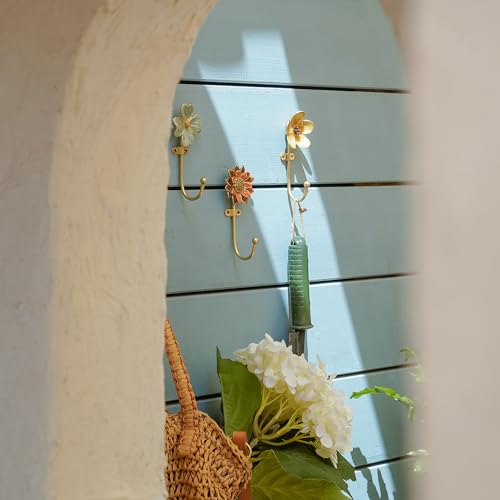 Five Decorative Flower-Shaped  - Home Decor Garden reseña y precio