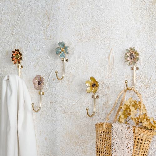 Five Decorative Flower-Shaped  - Home Decor Garden reseña y precio