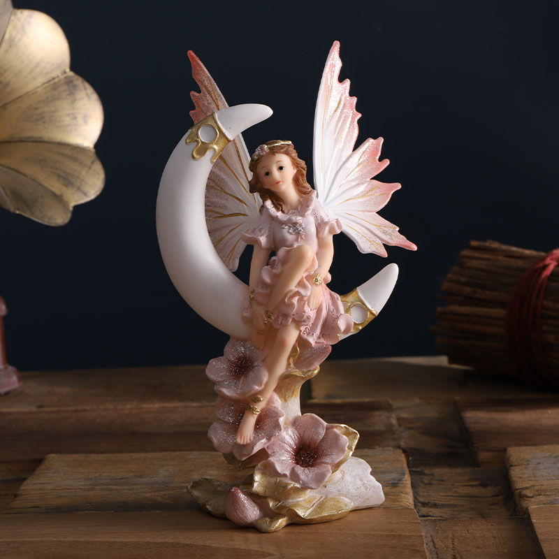 Nordic Angel Fairy Garden Stat - Home Decor Za reseña y precio