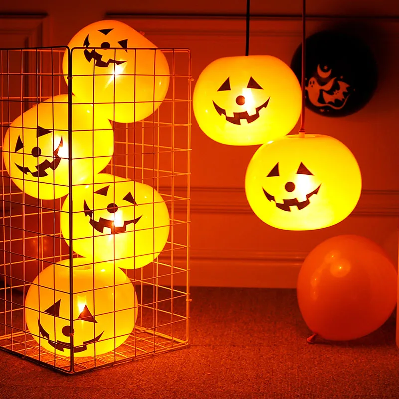 1-15Bags Halloween Pumpkin Lig - Home Decor In reseña y precio
