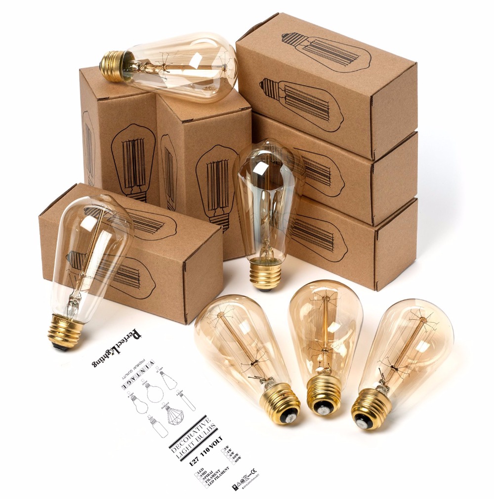 E27 Retro Edison Bulb 220V 40W - Home Decor Vintage reseña y precio