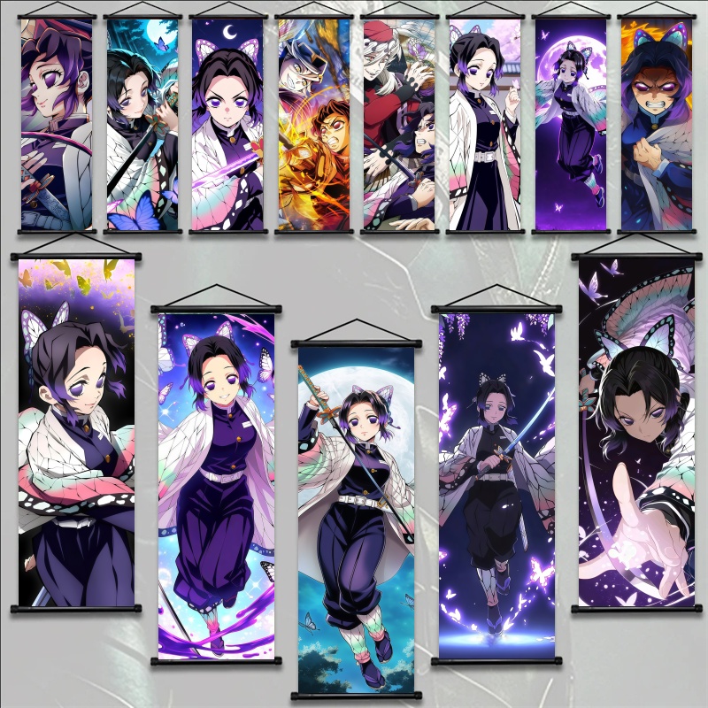 Shinobu Kocho Demon Slayer Art - Home Decor Painting reseña y precio