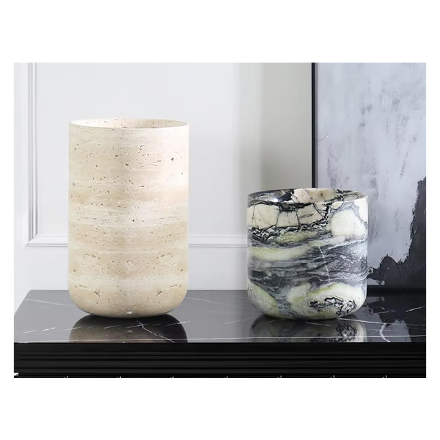 Customized Natural Marble Vase - Home Decor Vase reseña y precio