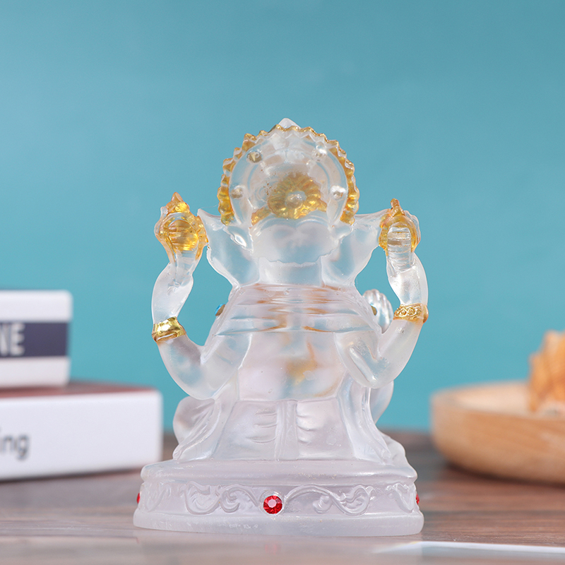 Resin Ganesha Statue Buddha El - Home Decor Za reseña y precio