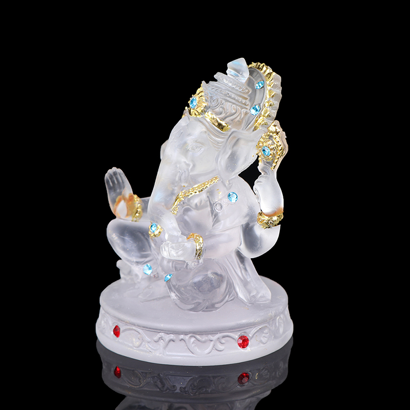 Resin Ganesha Statue Buddha El - Home Decor Za reseña y precio