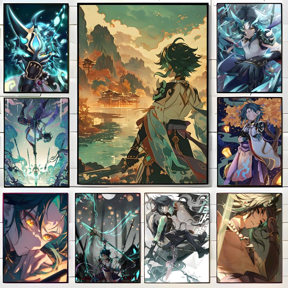 Game Genshin Xiao Poster Canva - Home Decor Games Free reseña y precio