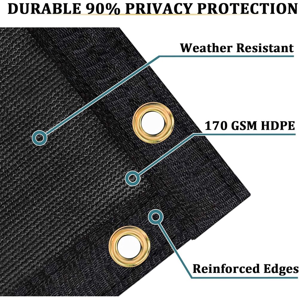 4' X 50' ence Privacy Sn Heavy - Home Decor Garden reseña y precio