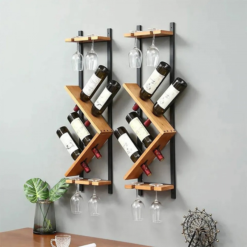 custom.Wall Cube Metal Wine Bo - Floating Shelves reseña y precio