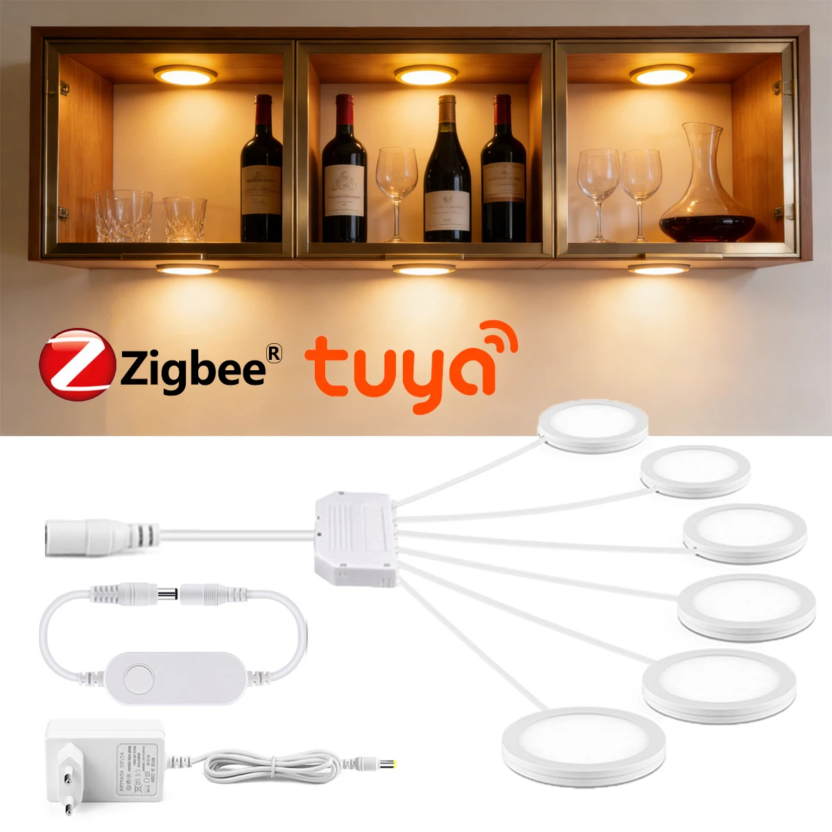 Smart Home Zigbee Tuya Voice C - Home Decor App reseña y precio