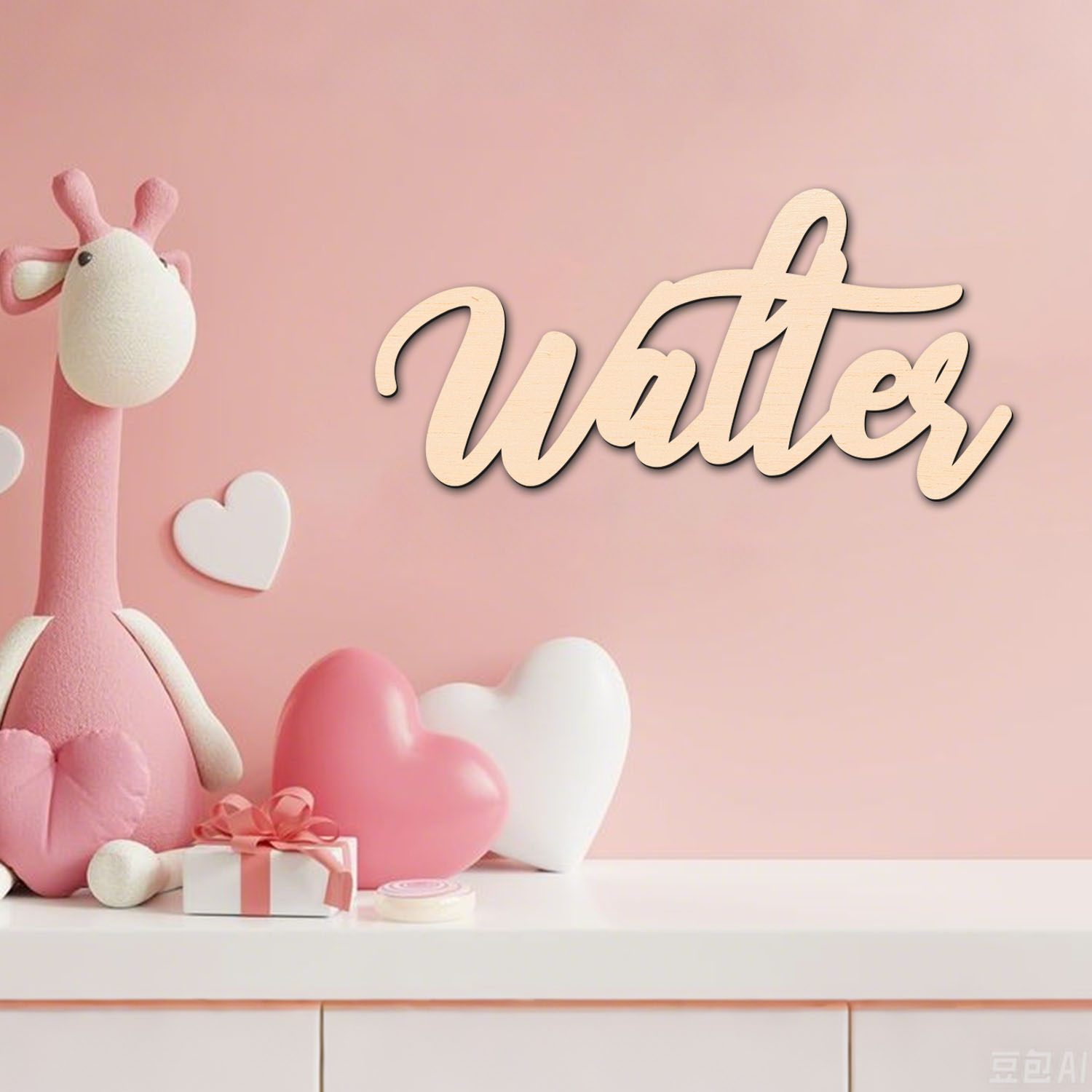 1pc Personalized Wooden Name S - Home Decor Names reseña y precio