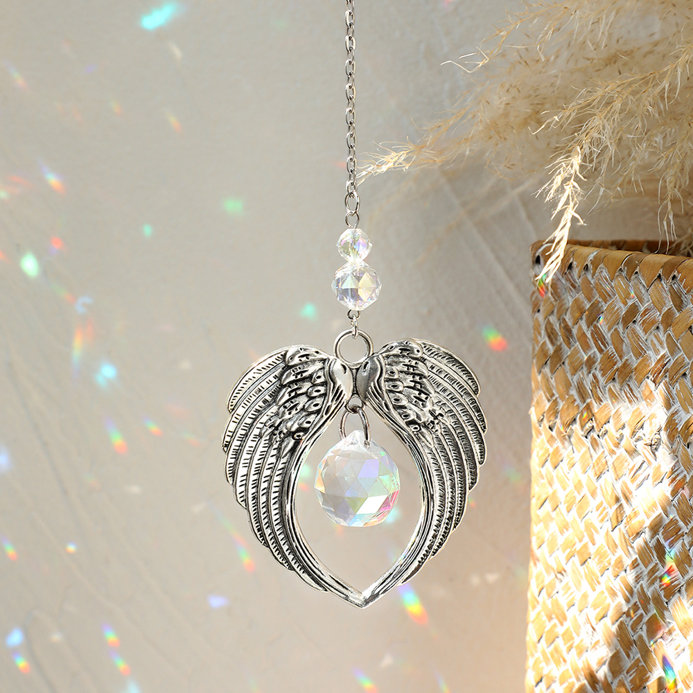 Angel Suncatcher Car Crystal H - Crystal Sun Catcher reseña y precio