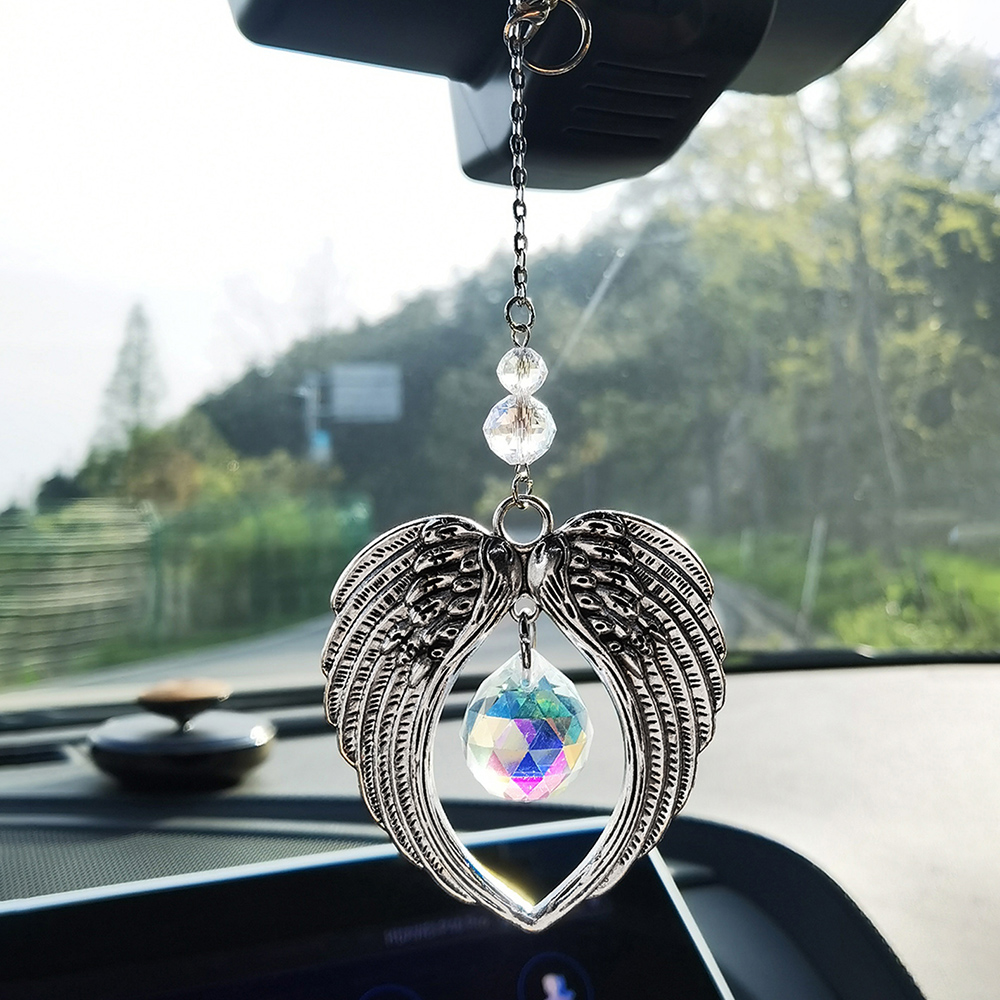 Angel Suncatcher Car Crystal H - Crystal Sun Catcher reseña y precio
