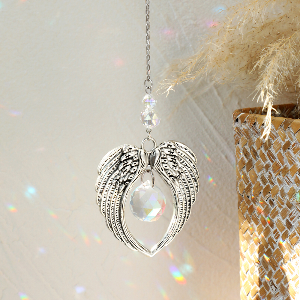 Angel Suncatcher Car Crystal H - Crystal Sun Catcher reseña y precio