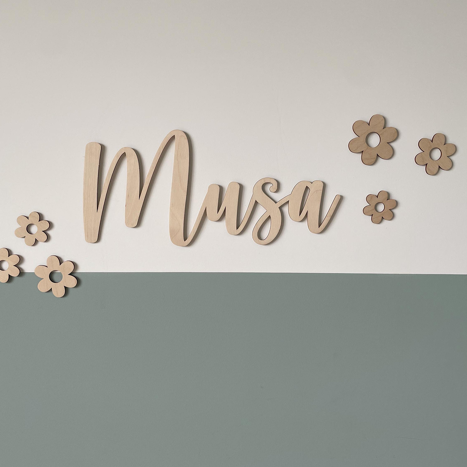 1pc personalized custom wooden - Home Decor Names reseña y precio