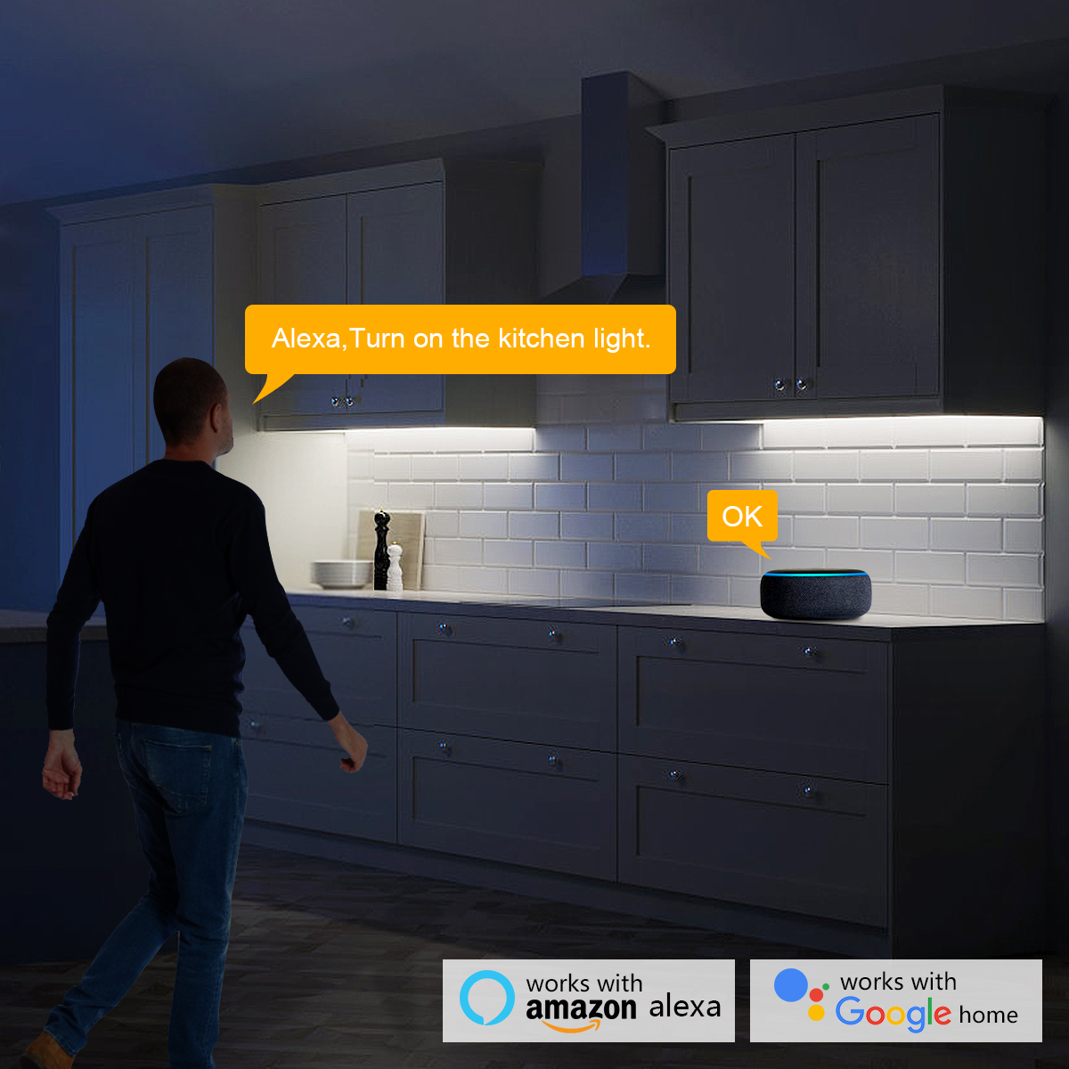 Tuya Zigbee Smart Home LED Wal - Home Decor App reseña y precio